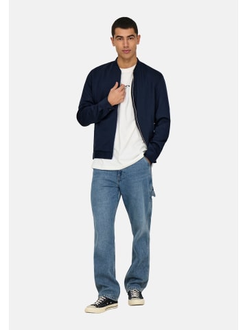 Only&Sons Bomberjacke 'Mark' in dunkelblau