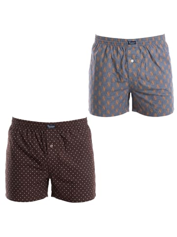 Abanderado 2er-Set: Boxershorts in Multicolored