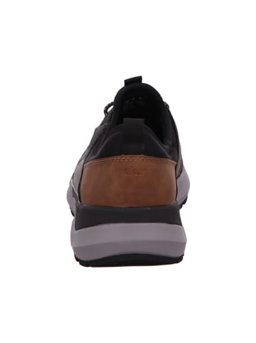 rieker Sportlicher Slipper in schwarz