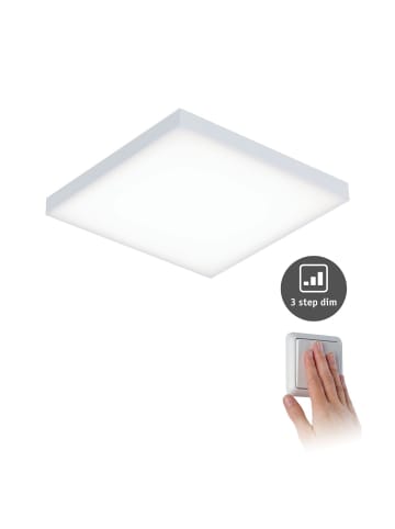 paulmann WallCeilingVelora LED Panel dim in Weiß matt - 225x 225mm