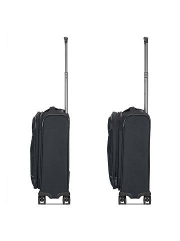 Roncato Gateway 4 Rollen Kabinentrolley S 55 cm mit Dehnfalte black
