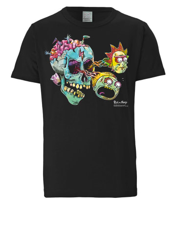 Logoshirt T-Shirt Rick & Morty - Eyeball Skull in schwarz