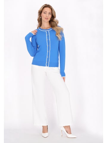 faina Women Cardigan in blue