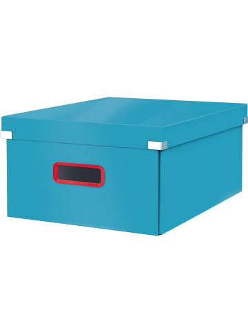 Leitz Aufbewahrungsbox Click & Store Cosy groß Karton blau