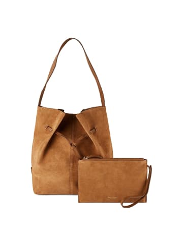 Marc O'Polo Beuteltasche M Leder 33 cm in pure camel