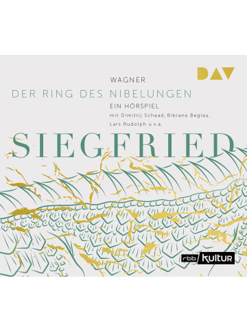 Der Audio Verlag Siegfried. Der Ring des Nibelungen 3 | Hörspiel mit Dimitrij Schaad, Bibiana...