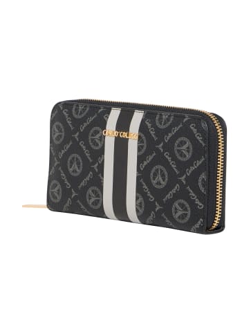 Carlo Colucci Geldbörse Elmazi in Schwarz