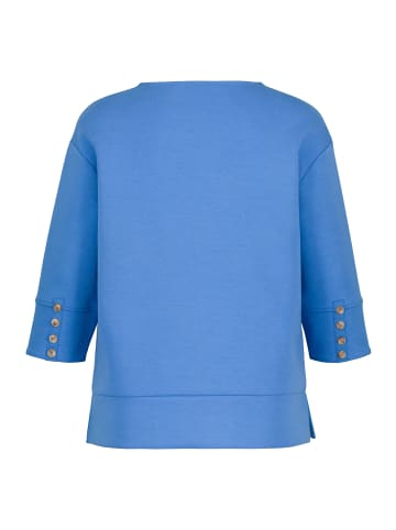 Ulla Popken Sweatshirt in himmelblau