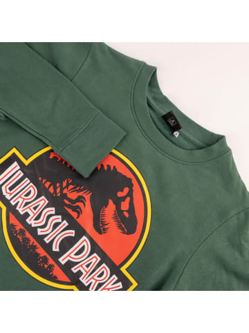Cerda 2tlg. Outfit Sweatshirt & Hose Jurassic World in Dunkelgrün