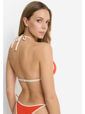 Copenhagen Studios Triangel-Bikini-Top in blutorange