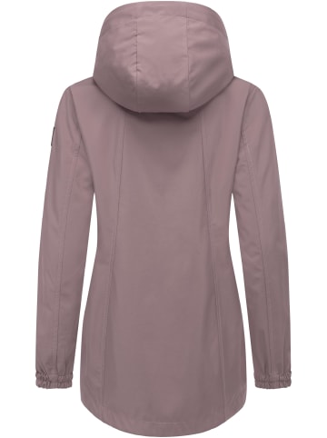 ragwear Kurzmantel Zuzka Sport in Mauve