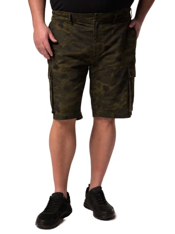 Men Plus Bermuda in dunkles olive