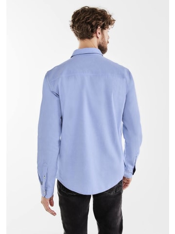 Street One Langarmhemd in shirt blue