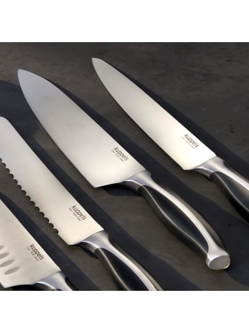 Kuppels 3-tlg. Küchenmesser Set CHEF in schwarz