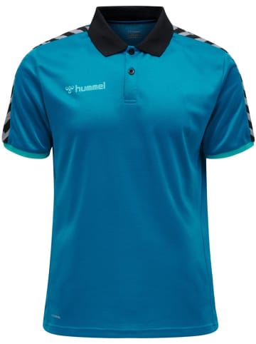 Hummel Polo "Hmlauthentic" in Blau