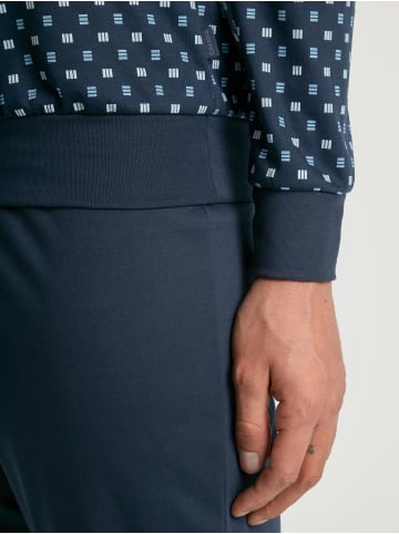 Calida Pyjama in storm blue