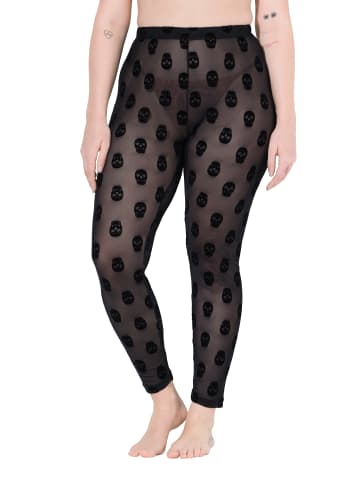 Ulla Popken Strumpfhose in schwarz