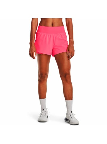 Under Armour Funktionsshorts Flex Woven 2-IN-1 in Pink