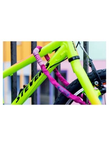 ABUS Fahrradschloss Steel-O-Chain™ Symbols in Pink