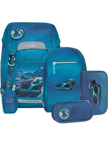 BECKMANN Beckmann Schulranzenset Classic 22 - 6-Tlg. Set Racing