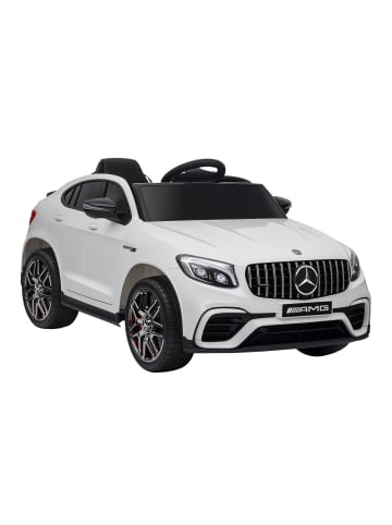 HOMCOM Mercedes-Benz AMG Elektroauto Weiß