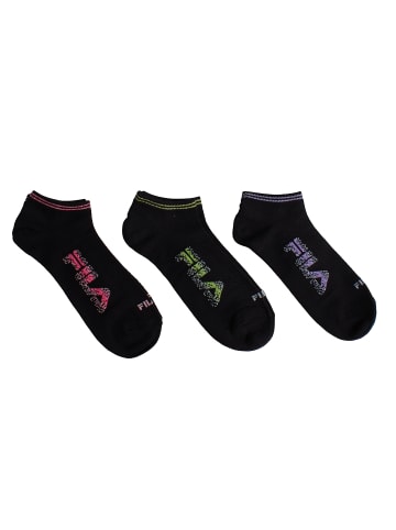 Fila 3er-Set: Socken in Black