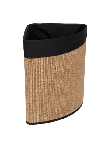 5five Simply Smart Eck-Wäschekorb in schwarz