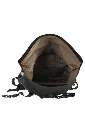 Doughnut Christopher Reborn 18 - Rolltop Rucksack 15" 45 cm (black x grapefruit) in schwarz