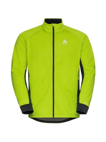 Odlo Funktions-Softshelljacke Jacket BRENSHOLMEN in Neongrün