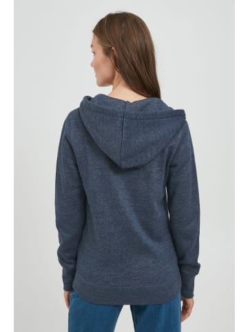 Oxmo Kapuzensweatjacke in blau