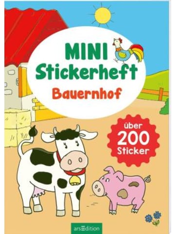 ars edition Buch - MINI-Stickerheft - Bauernhof