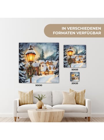 MuchoWow Leinwand Bilder Sandfarben