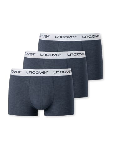 Schiesser Boxershorts Uncover in Dunkelblau