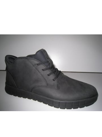 Geox Schnürstiefel Flexy in Schwarz