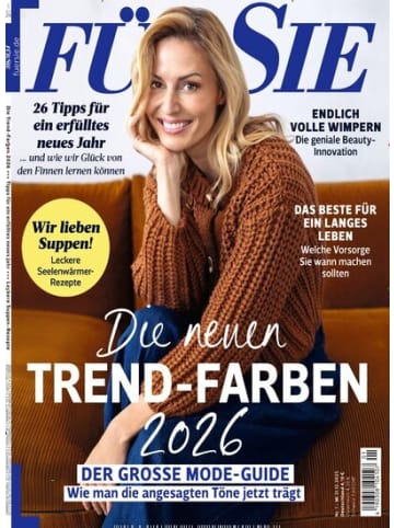 Hubert Burda Media 24 x FÜR SIE Zeitschrift (Gutschein für Jahres Abo)