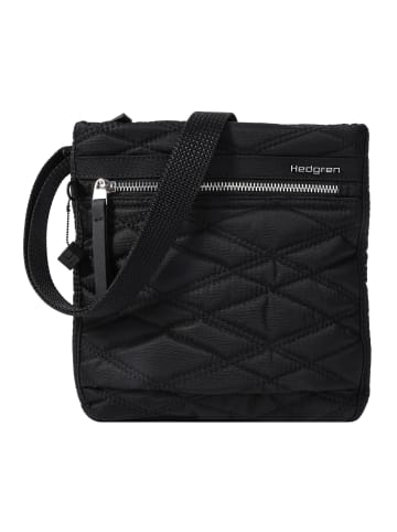 Hedgren Inner City Leonce Umhängetasche RFID 20 cm in new quilt full black