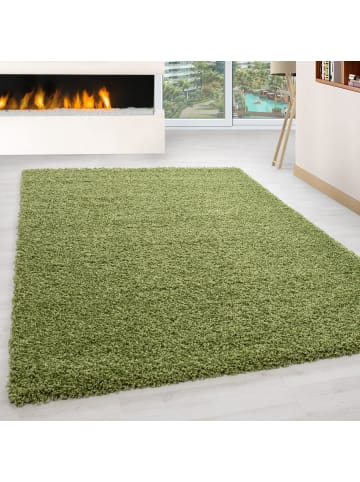 Teppich Boss Hochflor Teppich Lux in Grün