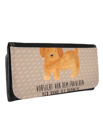 Geldbörse Hund Flauschig mit Spruch in Hundeglück
