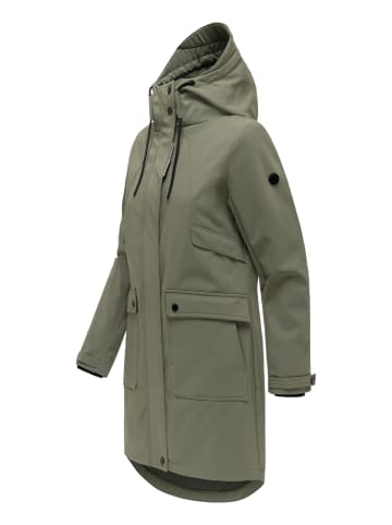 Navahoo Softshellmantel Morgennebel 14 in Dusty Olive