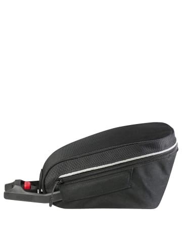 KLICKfix Contour Evo Light - Satteltasche inkl. Adapter 32 cm in schwarz