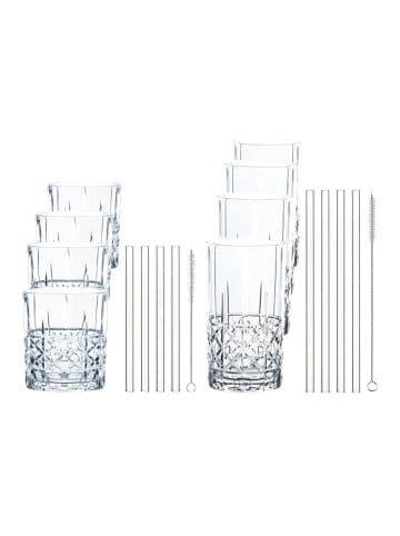 Spiegelau 16 er-Set Elegance Trinkgläser in Transparent