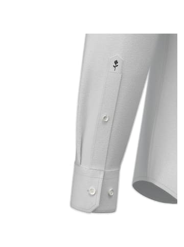 Seidensticker Flanellhemd Regular in Grau