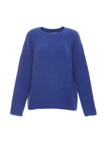 Jalene Rippstrickpullover in ROYAL BLAU