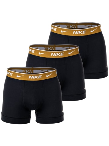 Nike Boxershort 3er Pack in Schwarz/Gold