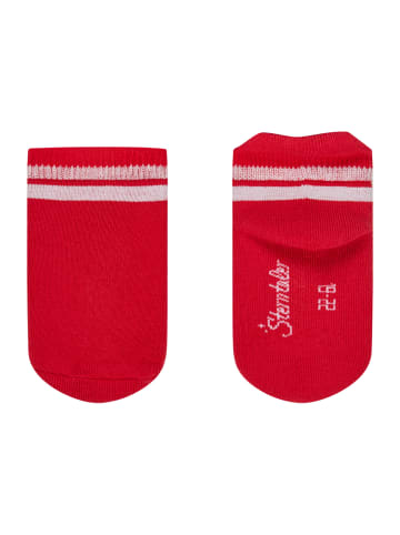 Sterntaler Sneaker Socken 2er-Pack Ringel in mittelrot