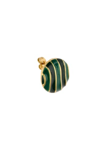NAEMI Women Earrings in Gold Green Black