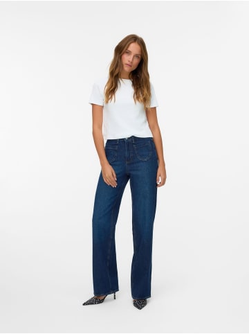 Vero Moda Weit geschnitten in Dark Blue Denim