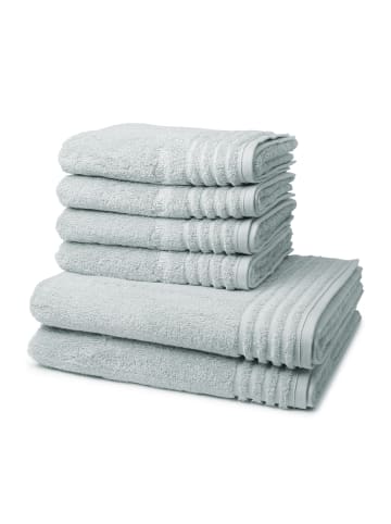 Vossen 4 X Handtuch 2 X Duschtuch im Set Vienna Style Supersoft in Light grey