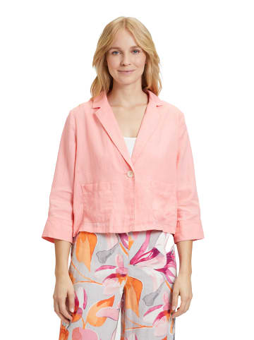 Betty Barclay Sommerblazer mit 3/4 Arm in Salmon Rose