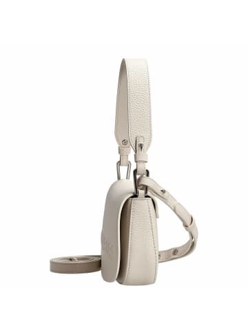 COCCINELLE Myrtha Maxi Log - Schultertasche 24 cm (noir) in weiß